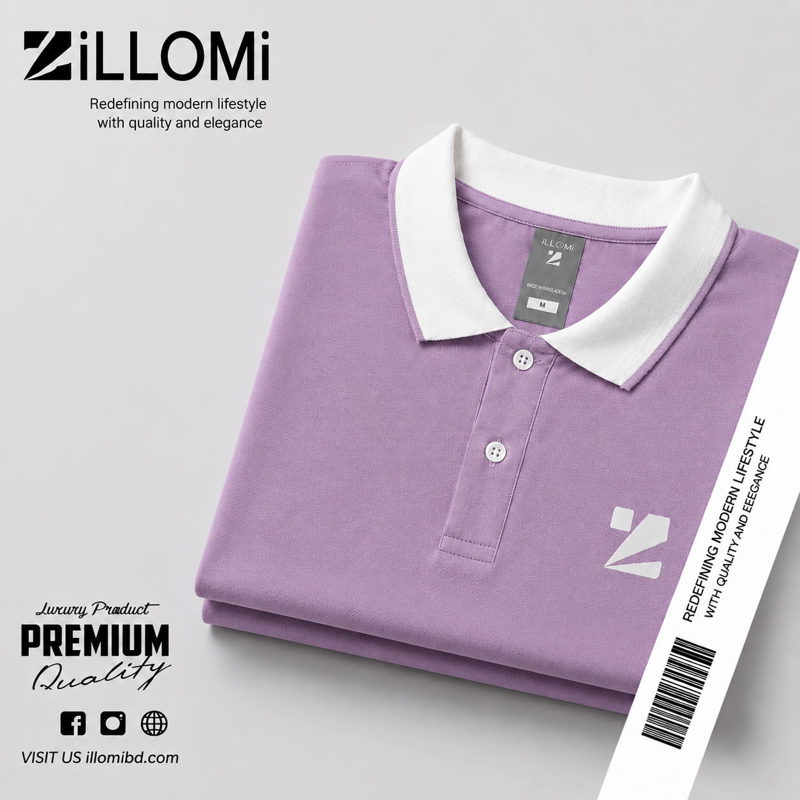 Polo-PK-Cotton Levender image 4
