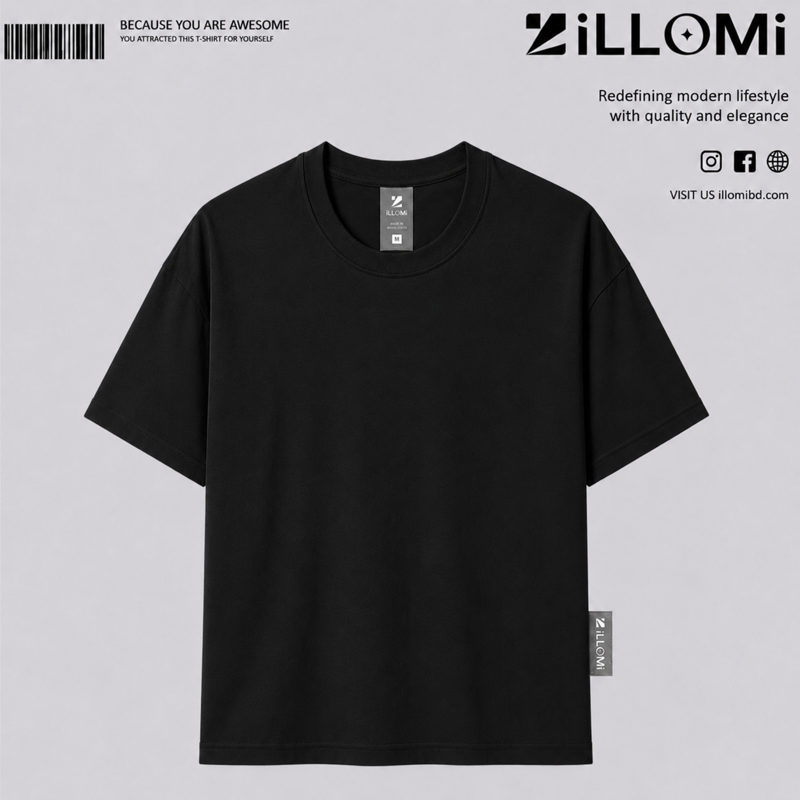 Drop Shoulder Black image 1