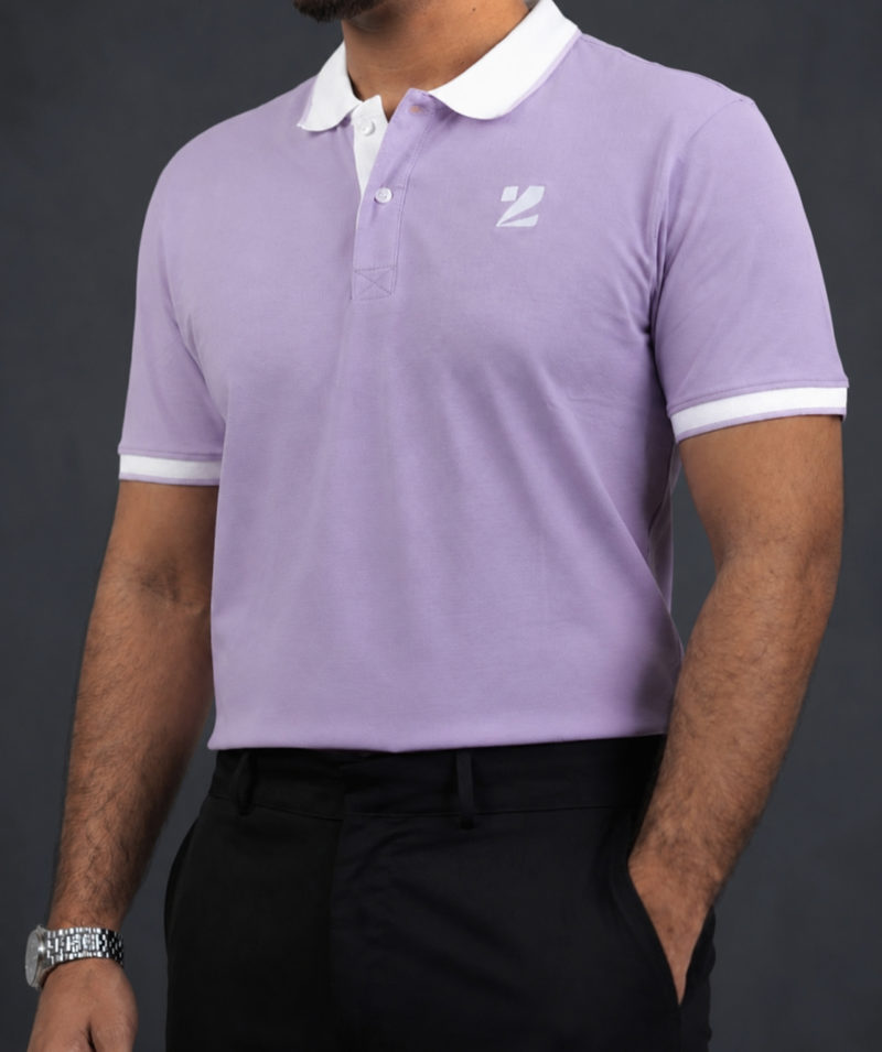 Polo-PK-Cotton Levender image 1
