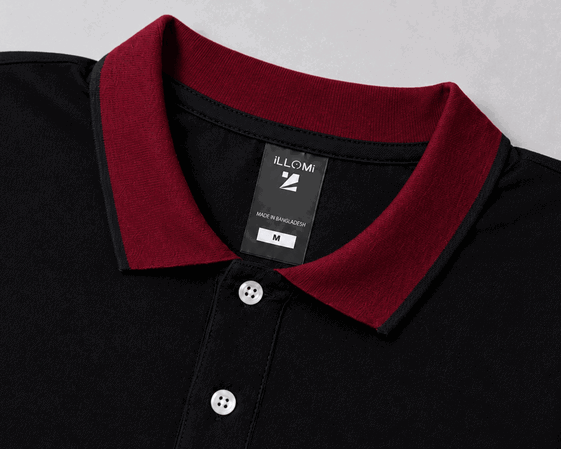 Polo-PK-Cotton black image 2