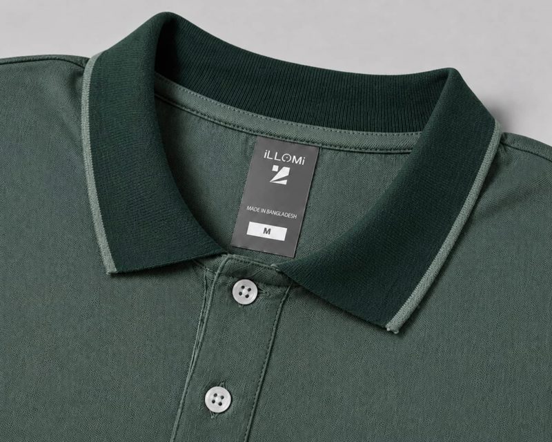 Polo-PK-Cotton Light Green image 3