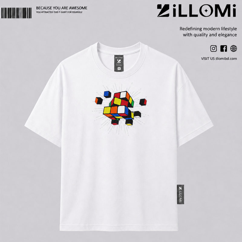 Rubik's Cube T-shirt White image 1